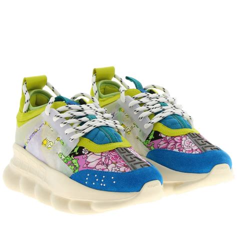 rainbow versace sneakers|versace shoes for women.